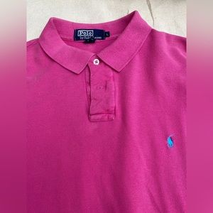 Vintage Polo by Ralph Lauren, L  Made in USA see pics 2 small marks lower back